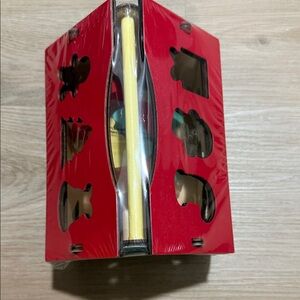 Red Holiday Cookie Cutter Set